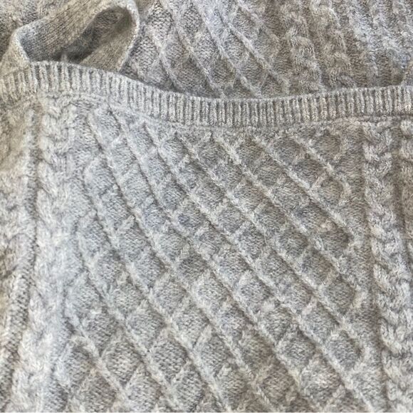 House of Harlow 1960 Heather Gray Knit Sleeveless Mini Dress Sz M - Picture 5 of 12